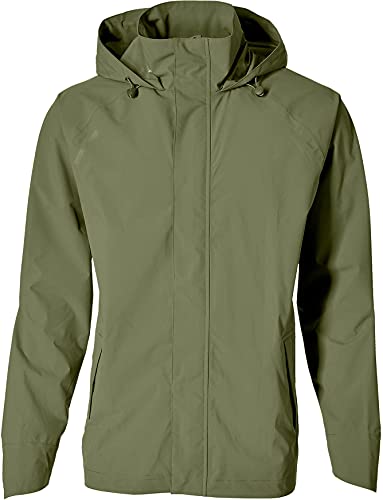 Basil Unisex Hoga Fahrrad-Regenanzug, Olive Green, L von Basil