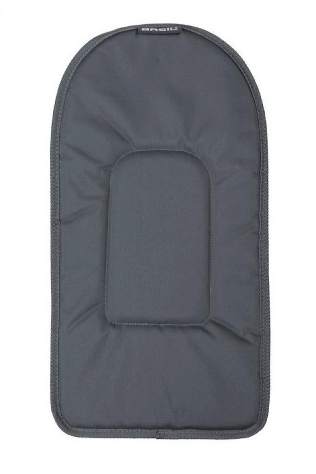 Basil Fahrradkorb Basil Kissen für Fahrrad Tierkorb Pasja klein grau Größe 40x19x1 cm von Basil