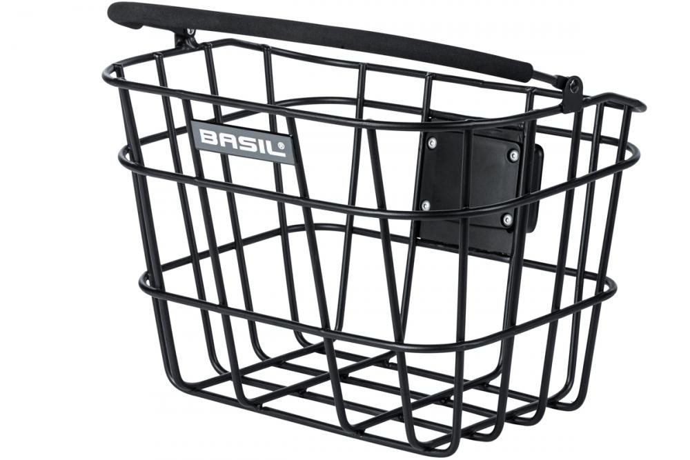 Basil Fahrradkorb Basil Vorderradkorb BREMEN ALU BE/KF weitmaschig schwarz 11244 von Basil