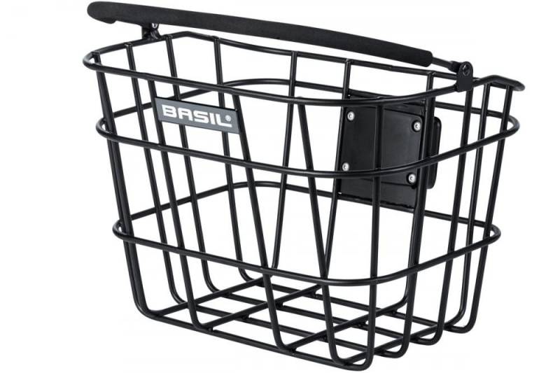 Basil Fahrradkorb Basil Vorderradkorb BREMEN ALU BE/KF weitmaschig schwarz 11244 von Basil