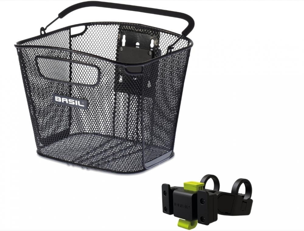 Basil Fahrradkorb Basil Vorderradkorb Bold Front KF - Stabiler Fahrradkorb aus Metall - von Basil