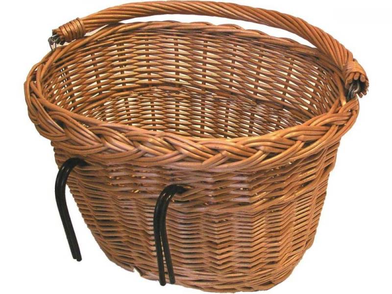 Basil Fahrradkorb Basil Weidenkorb DENVER oval 15011 von Basil