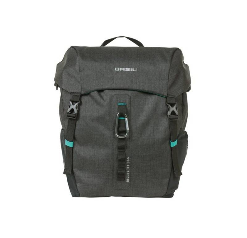 Basil Fahrradkorb Einzelpacktasche Discovery 365D M melee, 9 Ltr. von Basil