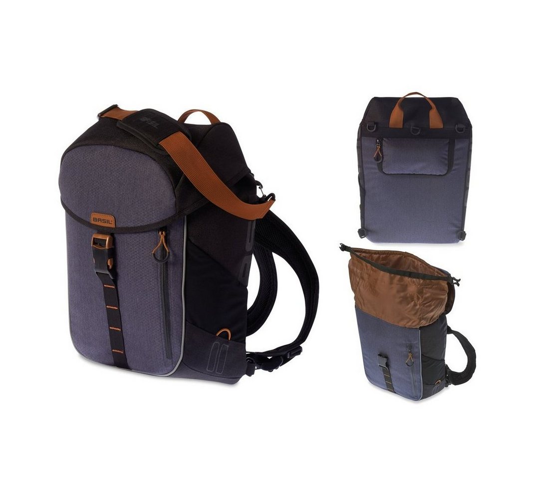 Basil Fahrradkorb Einzeltasche Miles wasserdicht, 14 Liter von Basil