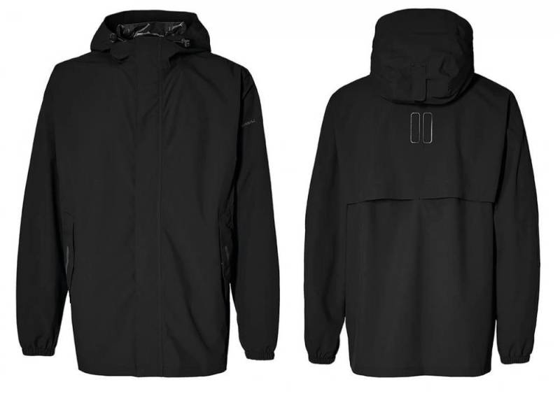 Basil Regenponcho Basil Fahrrad Regenjacke Hoga Unisex jet black verschiedene Größen - G von Basil