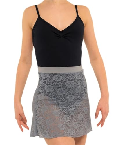 Basilica Dancewear Damen Beth Ballettrock, grau, Einheitsgröße von Basilica Dancewear