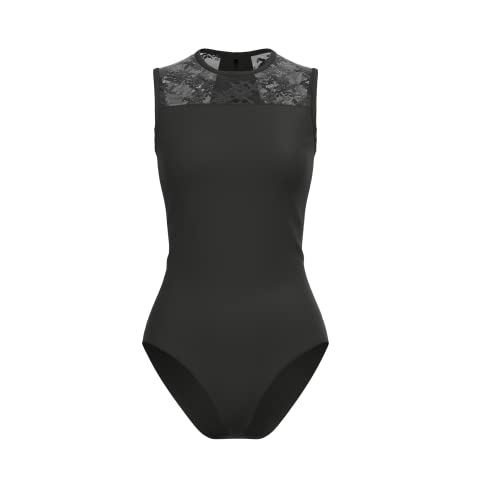 Basilica Dancewear Mädchen Antoinette Gymnastikanzug, Schwarz, 36 von Basilica Dancewear