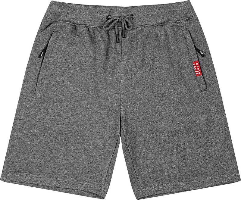Basisstoff Shorts Lobo Herren Short Cotton Sweat Kurze Hose Bermuda Sweatpant von Basisstoff