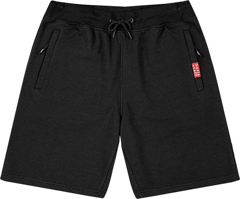 Basisstoff Shorts Lobo Herren Short Cotton Sweat Kurze Hose Bermuda Sweatpant von Basisstoff