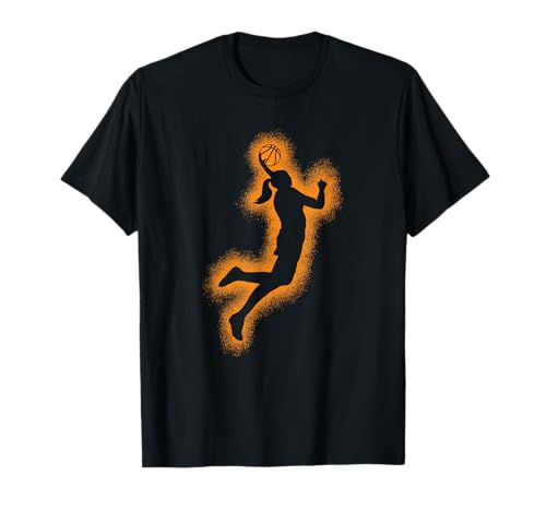 Basketball Frauen Mädchen Basketballspielerin T-Shirt von Basketball Bekleidung Damen Mädchen Kinder