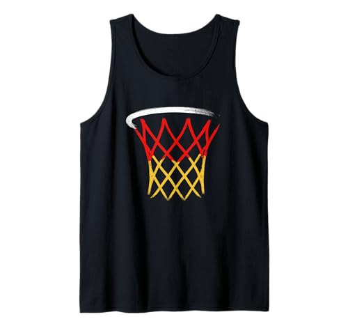 Herren Street Style Korb Deutschland Basketball Tank Top von Basketball Deutschland Sport Geschenk für Trainer