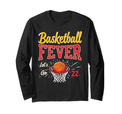 Basketball Fever Damen Basketball Langarmshirt Basketball Fever Damen Basketball Langarmshirt von Basketball Fever Women's Basketball Apparel Tee