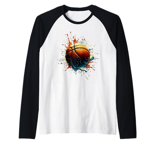 Basketball Player Basketball Player Children's Boys Raglan von Basketball Geschenkideen Basketballer Outfit