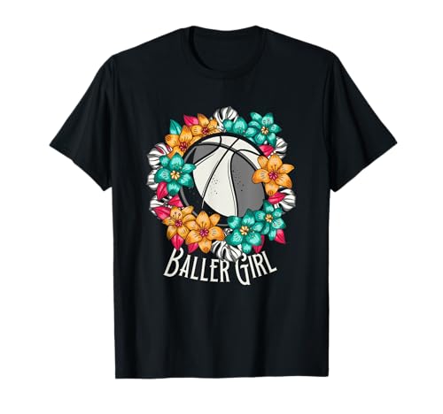 Basketballspielerin Streetball Baller - Basketball Girl T-Shirt Basketballspielerin Streetball Baller - Basketball Girl T-Shirt von Basketball Girl Geschenke & Ideen