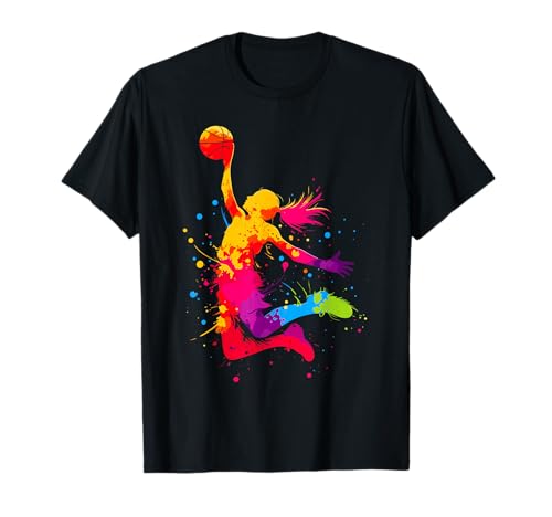 Basketball & Basketball Grafik für Frauen & Mädchen T-Shirt Basketball & Basketball Grafik für Frauen & Mädchen T-Shirt von Basketball Lover Gifts for Basketball Player V9Z