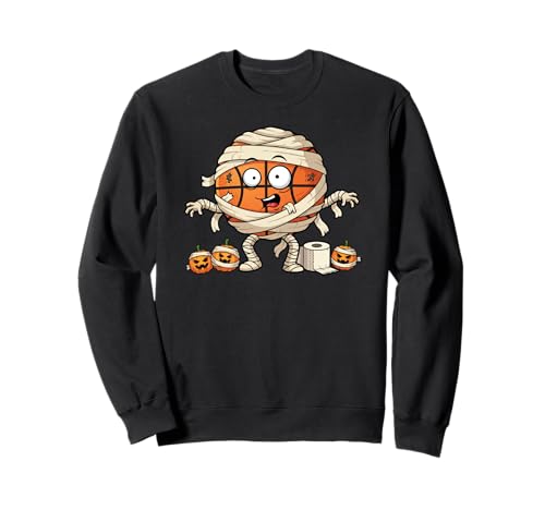Lustiger Basketball Mama Kürbis Halloween Kinder Herren Damen Sweatshirt Lustiger Basketball Mama Kürbis Halloween Kinder Herren Damen Sweatshirt von Basketball Lovers Cute Halloween Outfits Boy Girl