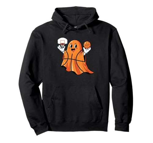 Basketball Ghost Pumpkin Boo Halloween Kinder Herren Damen Pullover Hoodie Basketball Ghost Pumpkin Boo Halloween Kinder Herren Damen Pullover Hoodie von Basketball Lovers Halloween Ghost Pumpkin Outfits