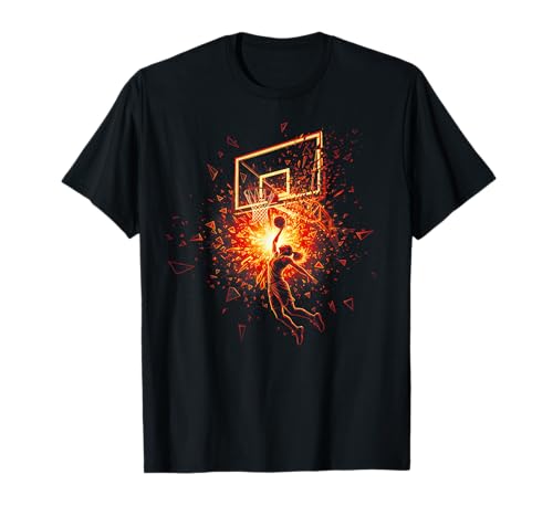 Basketballspieler Streetball Silhouette für Damen T-Shirt Basketballspieler Streetball Silhouette für Damen T-Shirt von Basketball Player Streetball Silhouette Shop