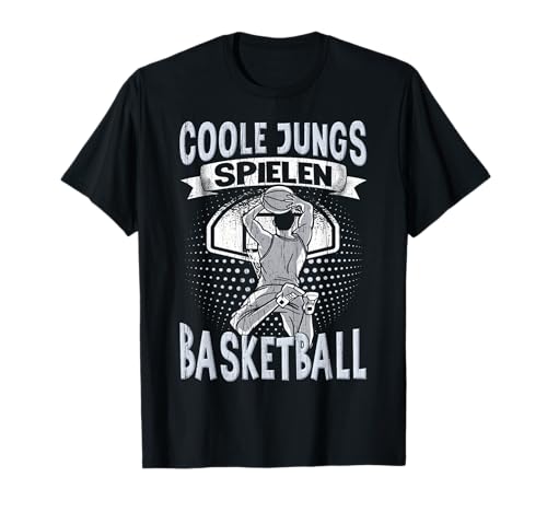 Basketball Training Trikot Coole Jungs Spielen Basketball T-Shirt von Basketball Spieler Basketballer Herren Jungen