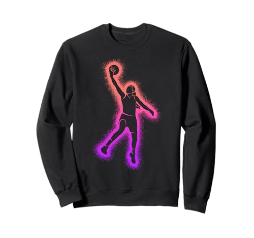 Basketballer Kinder Damen Basketball Mädchen Sweatshirt von Basketballspieler Basketballer Basketball Verein
