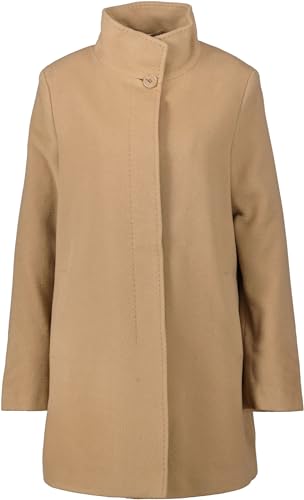 Basler Damen Mantel karamell (DE/NL/SE/PL, Numerisch, 46, Regular, Regular, Uni) von Basler