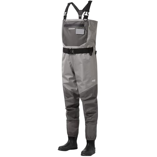 BASSDASH FW08 atmungsaktive Herren-Wathose, wasserdicht, zum Fliegenfischen, Brustfischen von Bassdash