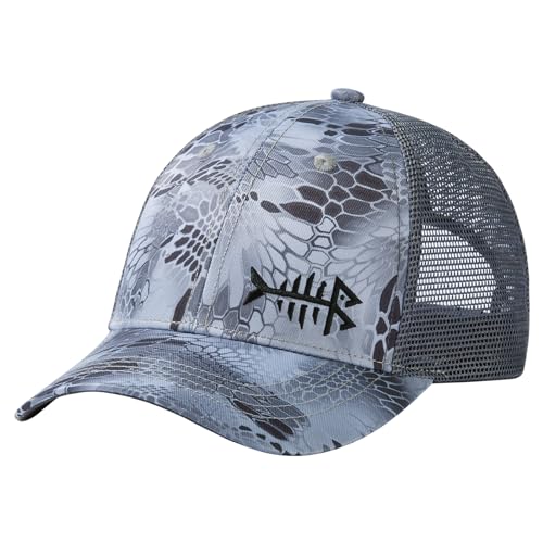 Bassdash Altimate Baseballkappe Angelhut Mesh-Rückseite Herren Damen verstellbar Einheitsgröße von Bassdash