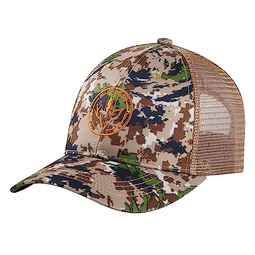 Bassdash Altimate Baseballkappe Angelhut Mesh-Rückseite Herren Damen verstellbar Einheitsgröße von Bassdash