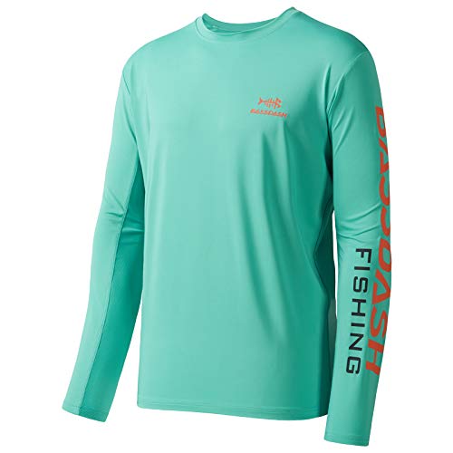 Bassdash Angeln T-Shirt Fishing Langarm Wasser UPF 50+ Shirt Rashguard Angelbekleidung UV Sonnenschutz von Bassdash