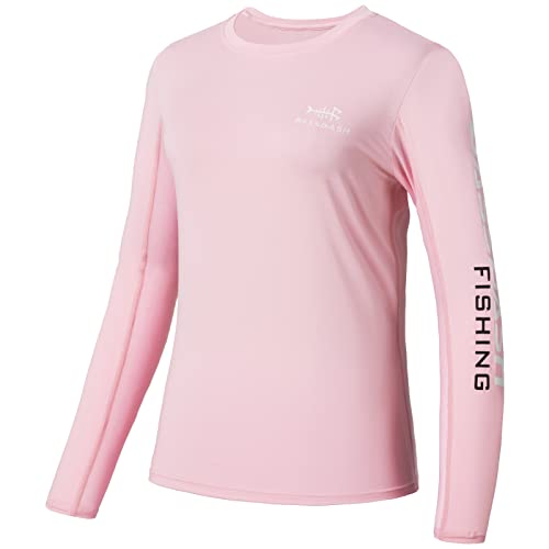 Bassdash Damen UPF 50+ UV Sonnenschutz T-Shirt Langarm Angeln Wandern Outdoor von Bassdash