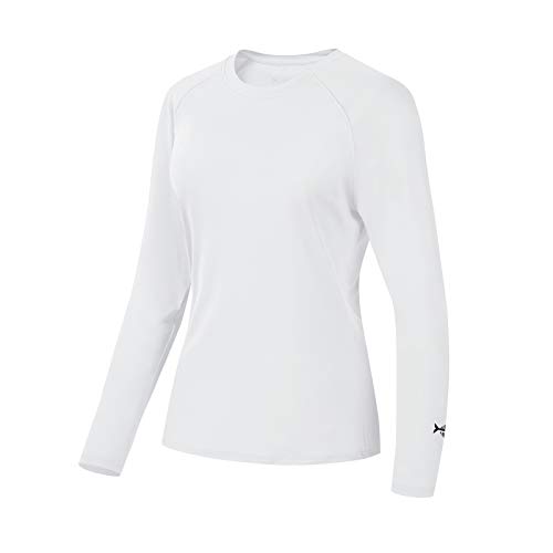 Bassdash Damen Rash Guard UPF 50+ UV Sonnenschutz T-Shirt Langarm Angeln Wandern Performance Shirts von Bassdash