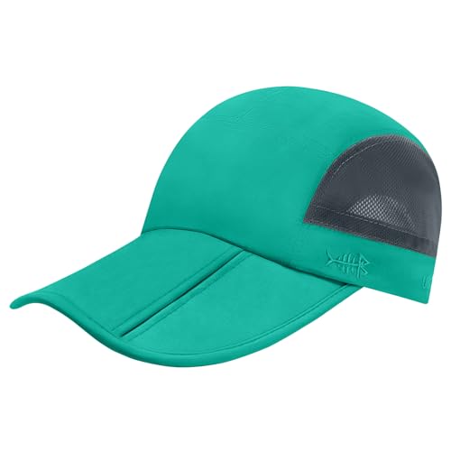 Bassdash Faltbare Angel Baseballkappe UPF 50+,Wasserabweisend Sonnenschutz Tragbare Krempenhüte für den Außenbereich Herren Damen Wandern Verstellbar Bassdash Faltbare Angel Baseballkappe UPF 50+,Wasserabweisend Sonnenschutz Tragbare Krempenhüte für den Außenbereich Herren Damen Wandern Verstellbar von Bassdash