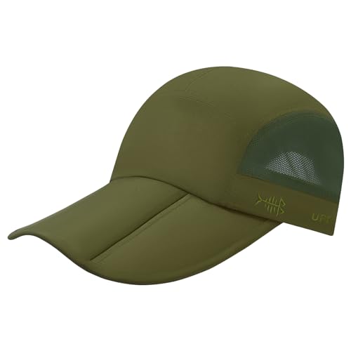 Bassdash Faltbare Angel Baseballkappe UPF 50+,Wasserabweisend Sonnenschutz Tragbare Krempenhüte für den Außenbereich Herren Damen Wandern Verstellbar Bassdash Faltbare Angel Baseballkappe UPF 50+,Wasserabweisend Sonnenschutz Tragbare Krempenhüte für den Außenbereich Herren Damen Wandern Verstellbar von Bassdash