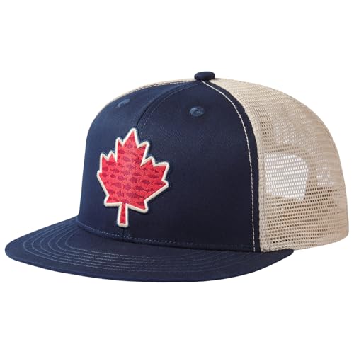 Bassdash Flache Trucker Cap Verstellbar Snapback Cap Baseballkappen Mesh Rückseite für Herren Damen Angeln Jagd von Bassdash