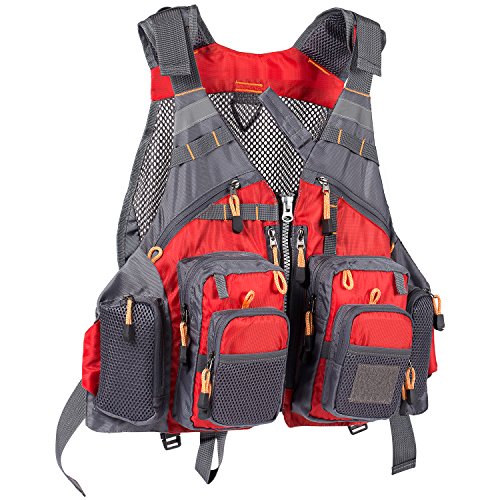 Bassdash Herren Angeln Weste Multifunktionsweste Anglerweste mit biszu max.20 Taschen für Fliegenfischen und Outdoor Freizeit Bassdash Herren Angeln Weste Multifunktionsweste Anglerweste mit biszu max.20 Taschen für Fliegenfischen und Outdoor Freizeit von Bassdash
