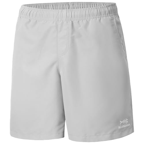 Bassdash Herren Badehose 8" Angeln Wasser Shorts Schnelltrocknend Badeshorts Freizeithose UPF 50+ Leichte Wandern Kajakfahren von Bassdash