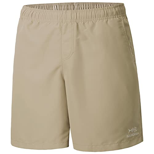 Bassdash Herren Badehose 8" Angeln Wasser Shorts Schnelltrocknend Badeshorts Freizeithose UPF 50+ Leichte Wandern Kajakfahren von Bassdash