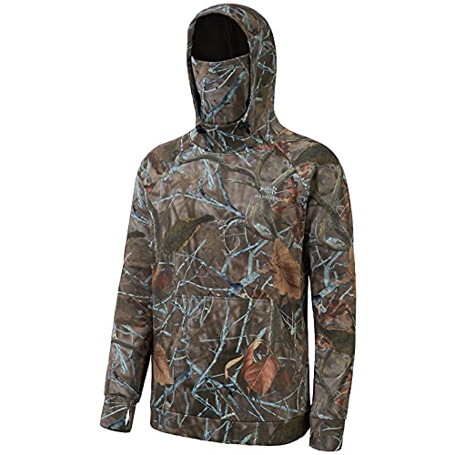 Bassdash Herren Fleece Hoodie Warmer Pullover Kapuzenpullover mit Schlauchschal Wasserdicht Jagd Angeln Sweatshirt FS18M Bassdash Herren Fleece Hoodie Warmer Pullover Kapuzenpullover mit Schlauchschal Wasserdicht Jagd Angeln Sweatshirt FS18M von Bassdash