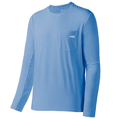 Bassdash Herren UPF 50+ Performance Langarm T-Shirt UV-Sonnenschutz Angeln Wandern Sport Shirts von Bassdash