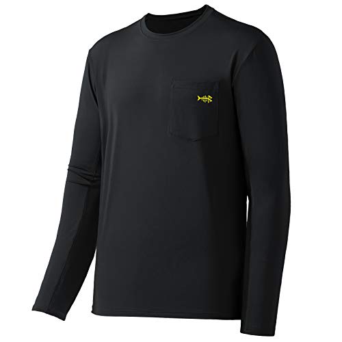 Bassdash Herren UPF 50+ Performance Langarm T-Shirt UV-Sonnenschutz Angeln Wandern Sport Shirts von Bassdash