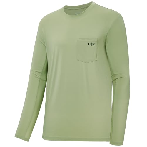 Bassdash Herren UPF 50+ Performance Langarm T-Shirt UV-Sonnenschutz Angeln Wandern Sport Shirts Bassdash Herren UPF 50+ Performance Langarm T-Shirt UV-Sonnenschutz Angeln Wandern Sport Shirts von Bassdash
