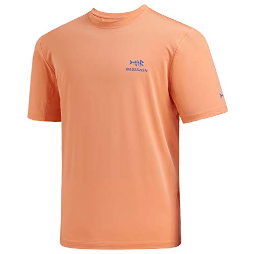 Bassdash Herren UPF 50+ Sonnenschutz Angeln Shirt Kurzarm UV T-Shirt von Bassdash