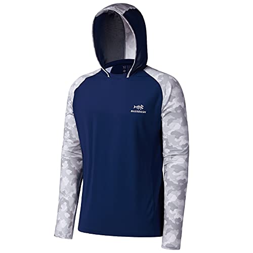 Bassdash Herren UPF 50 Sonnenschutz UV-Schutz Kapuzenpullover Funktion Hoodie Langarm Angeln Shirt Camo Bassdash Herren UPF 50 Sonnenschutz UV-Schutz Kapuzenpullover Funktion Hoodie Langarm Angeln Shirt Camo von Bassdash