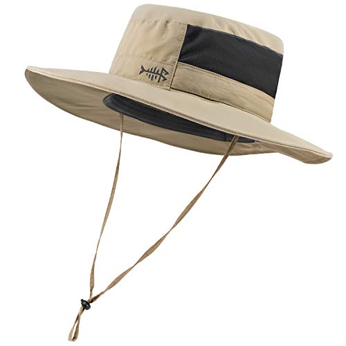 Bassdash Sonnenhut Fischerhut Bucket Hut UPF 50+ UV-Schutz Wasserdichter taktischer Angelhut mit breiter Krempe Einstellbare Größe mit Abnehmbarer Halsklappe für Männer und Frauen Bassdash Sonnenhut Fischerhut Bucket Hut UPF 50+ UV-Schutz Wasserdichter taktischer Angelhut mit breiter Krempe Einstellbare Größe mit Abnehmbarer Halsklappe für Männer und Frauen von Bassdash