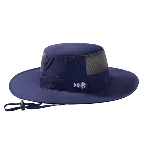 Bassdash UPF 50 + Angeln Sonnenhut Herren Wasserdicht Unisex Breite Krempe Bucket Boonie Hut Outdoor Fischerhut für Wandern Camping Safari Klassische BuschhüTe FH15 von Bassdash