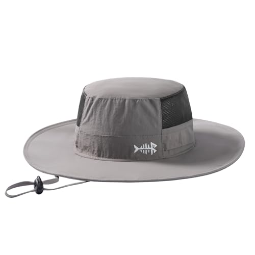 Bassdash UPF 50 + Angeln Sonnenhut Herren Wasserdicht Unisex Breite Krempe Bucket Boonie Hut Outdoor Fischerhut für Wandern Camping Safari Klassische BuschhüTe FH15 von Bassdash