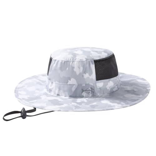 Bassdash UPF 50 + Angeln Sonnenhut Herren Wasserdicht Unisex Breite Krempe Bucket Boonie Hut Outdoor Fischerhut für Wandern Camping Safari Klassische BuschhüTe FH15 von Bassdash