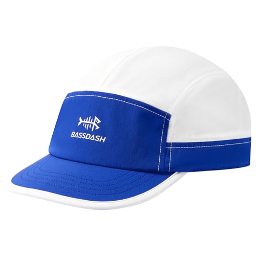Bassdash Ultra-Light UPF 50+ Baseball Cap Unisex Baseballkappe Unstrukturierte Schnelle Trockene Falthutverstellbare Outdoor-Aktivitäten für Männer und Frauen von Bassdash