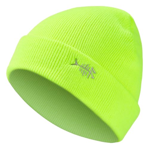 Bassdash Wintermütze warm Beanie Mützen dehnbar Strickmütze weich Herren Damen leicht Unisex Cuffed Beanies von Bassdash