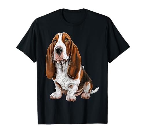 Basset Hound, Denkmal für Mama, Papa, Welpe, Züchter T-Shirt von Basset Hound Dog Tees NYC
